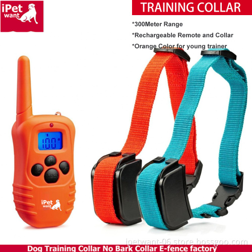 For 2Dgos Rubber Paint Surface Remote Dog Training Collar Amazon Best Seller With Private Label